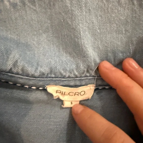 Anthropologie Pilcro Kieran Denim Dress - Picture 3 of 5